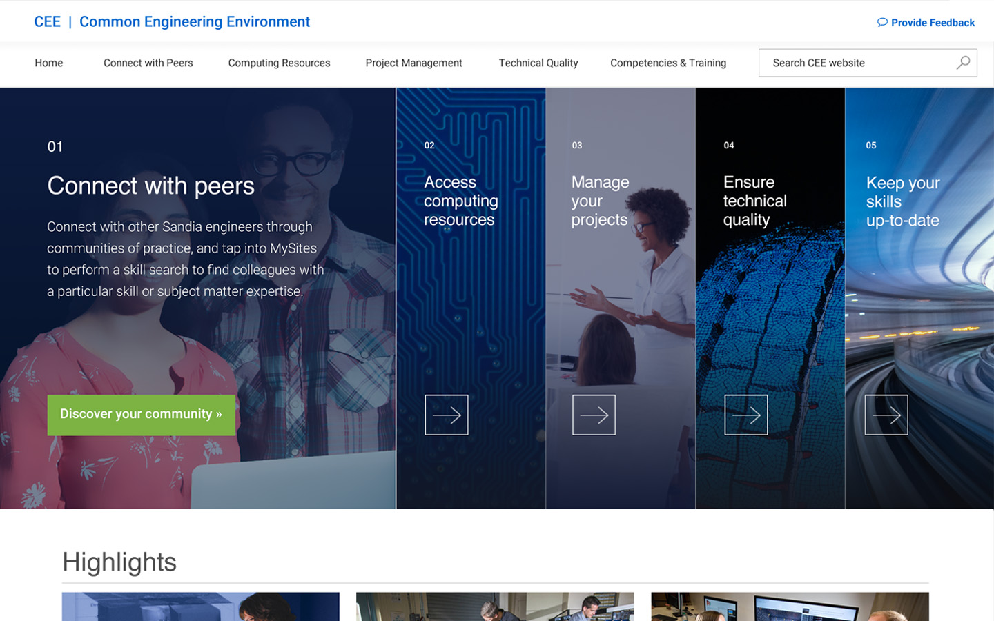Sandia Common Engineering environment